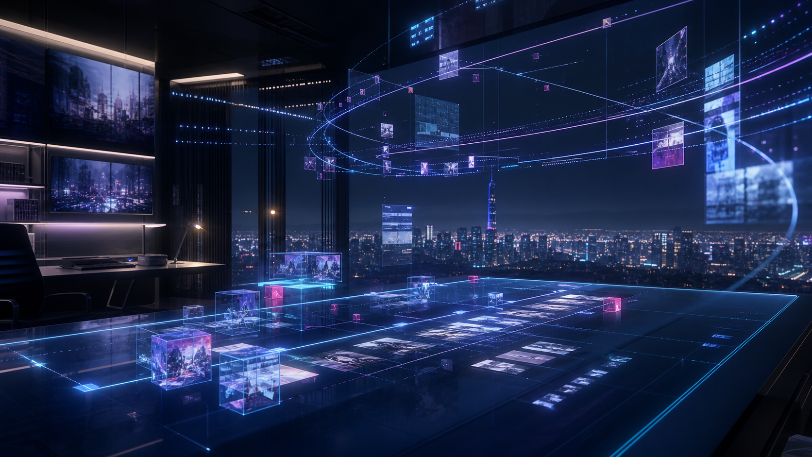 Yunei Culture futuristic studio visual